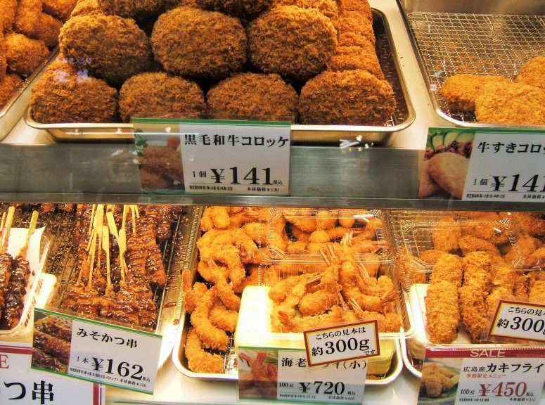 depa-chika fried dish　デパ地下　惣菜