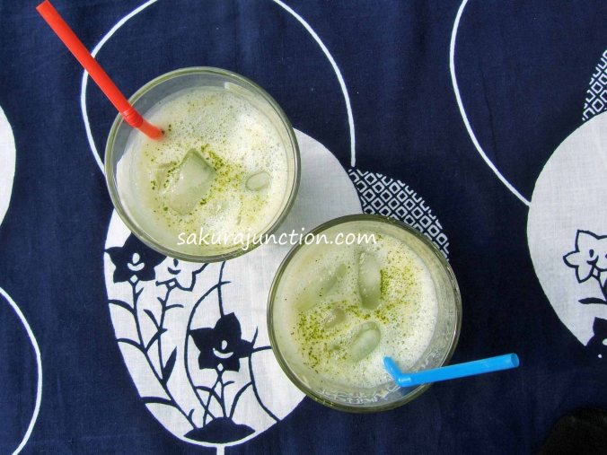 Matcha Soy Milk Latte