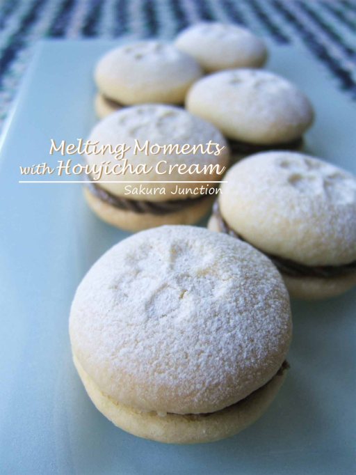 Melting Moments with Houjicha Cream double 2