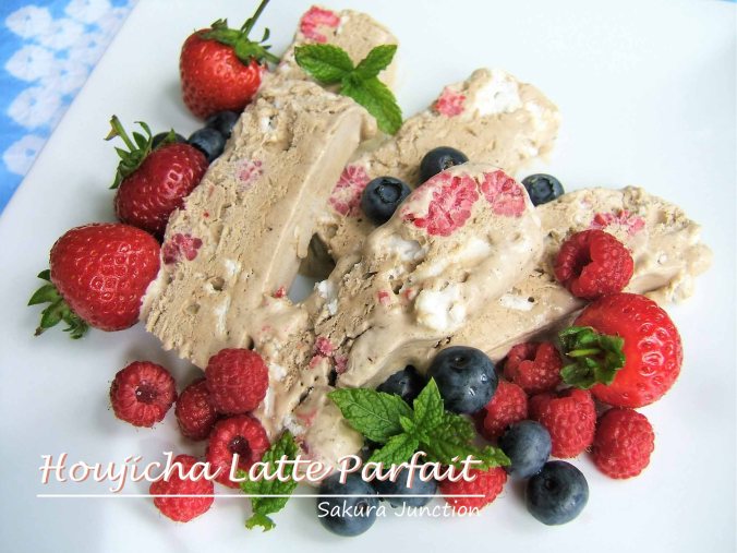 Houjicha Parfait big plate