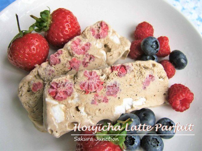 Houjicha Parfait small plate