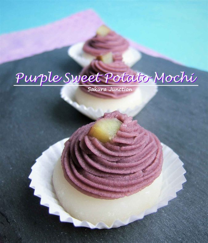 Purple Sweet Potato Mochi 4