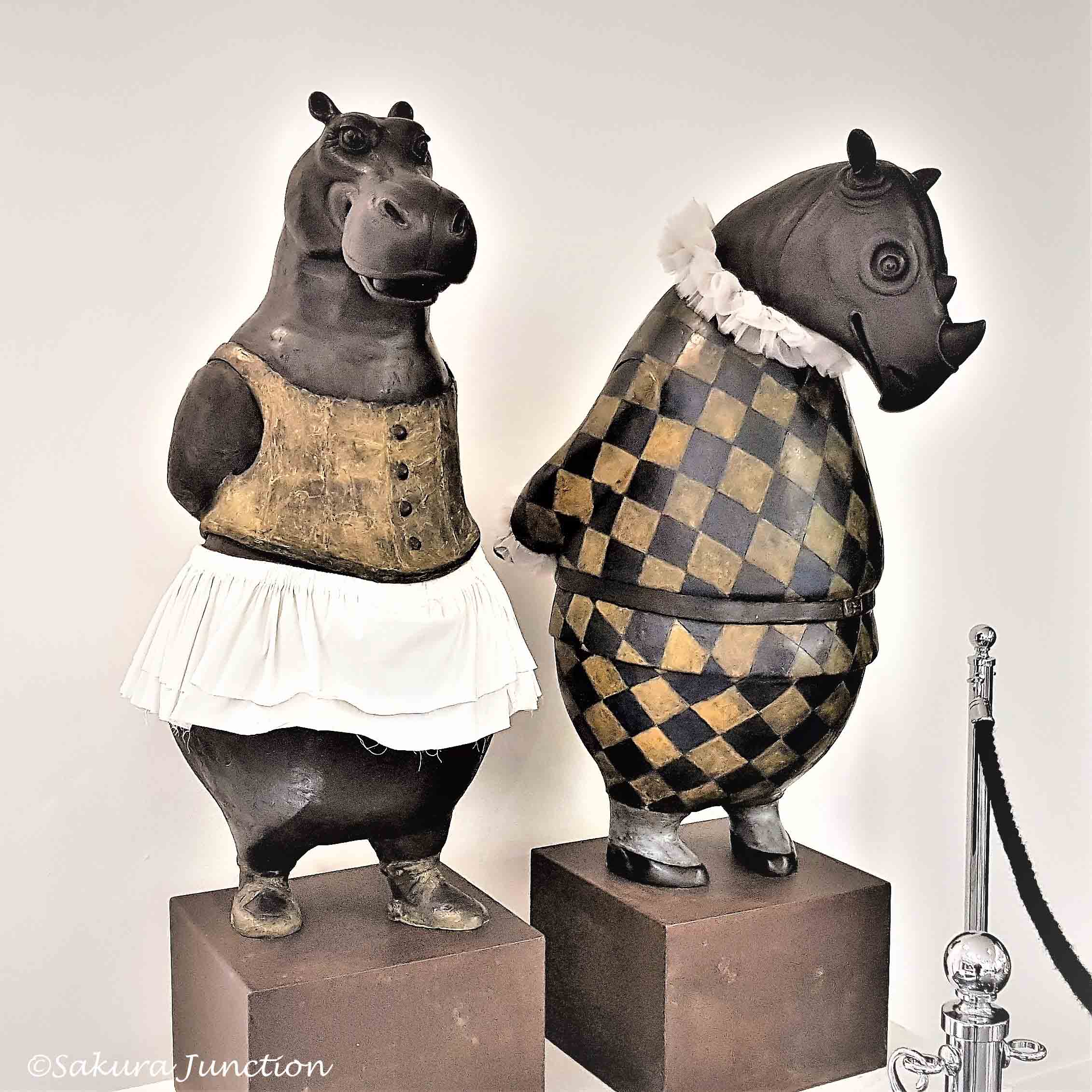 Mr Rhino &amp; Mrs Hippo