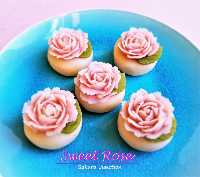 Rose Japanese Sweets Wagashi London