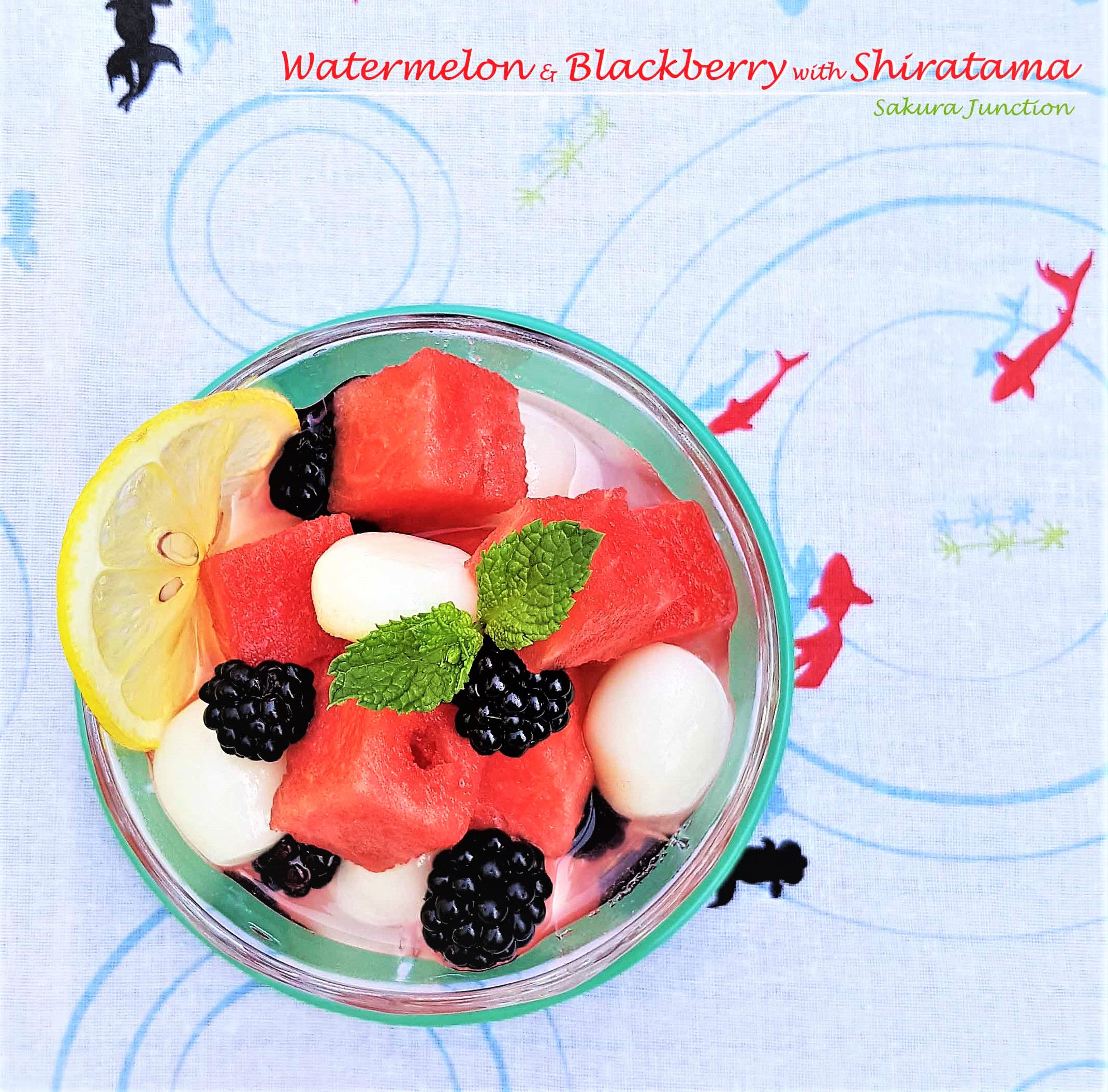 Watermelon &amp; shiratama4