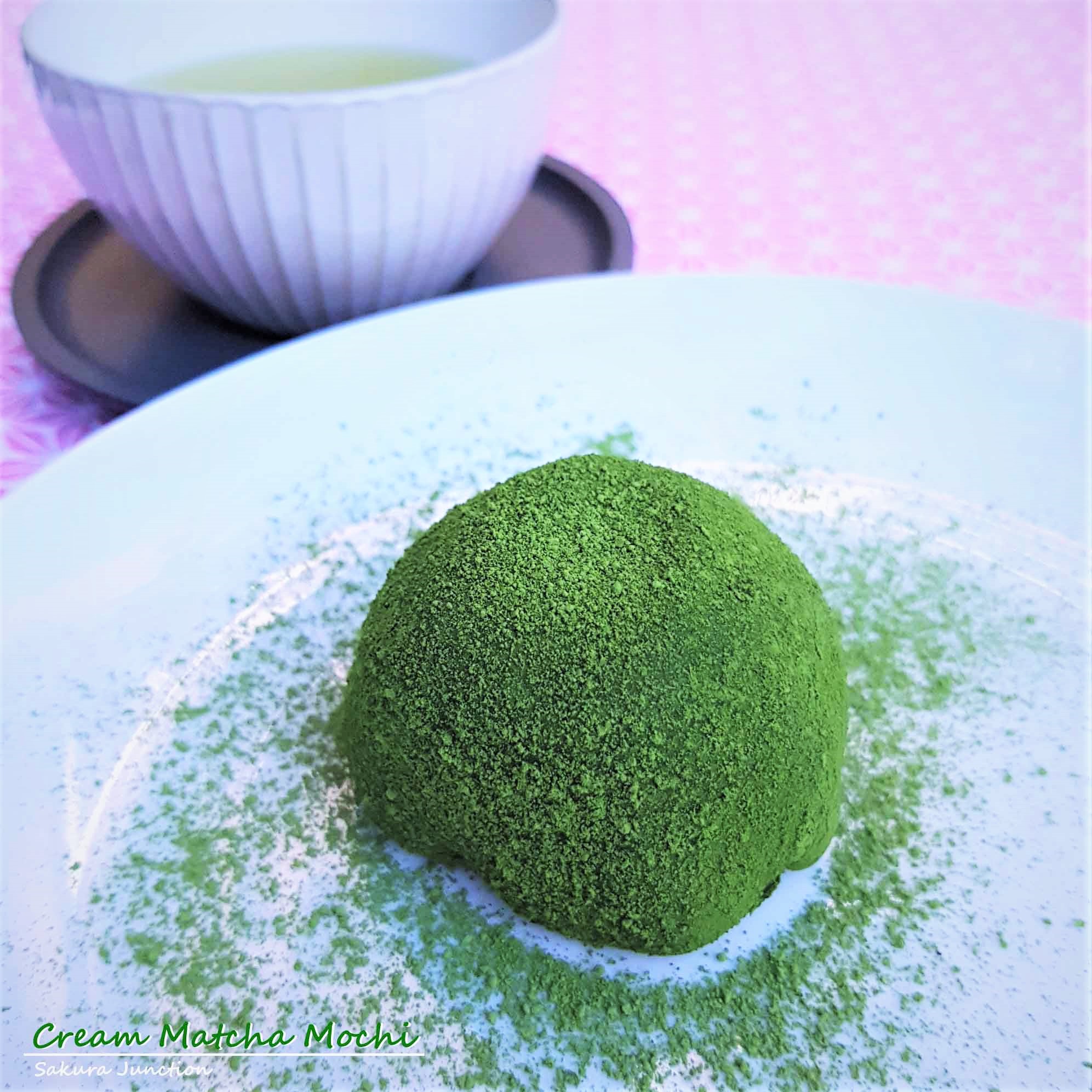Cream Matcha Mochi 1