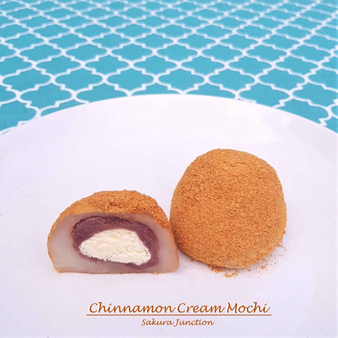 Cinnamon Cream Mochi