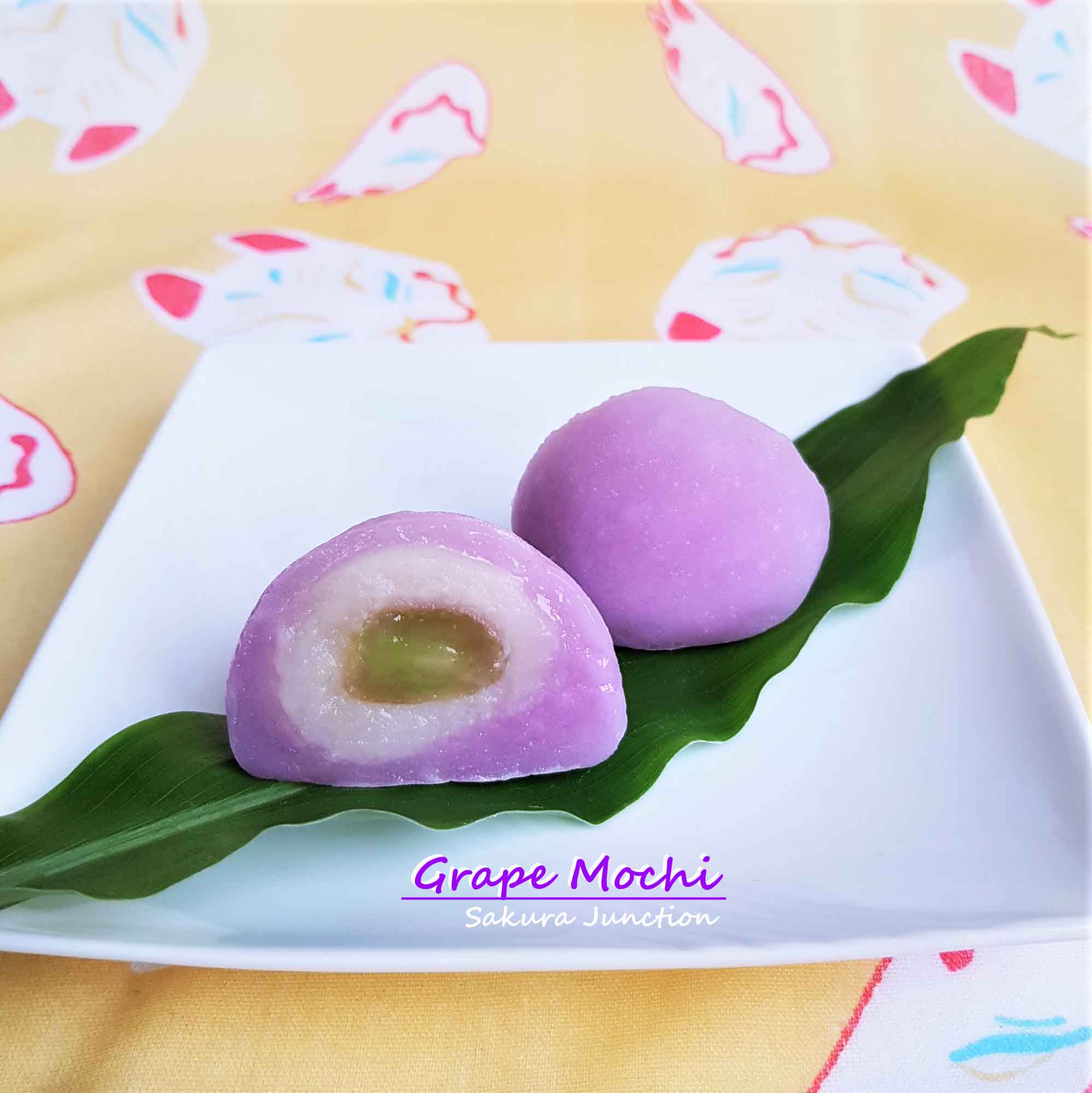 Grape Mochi
